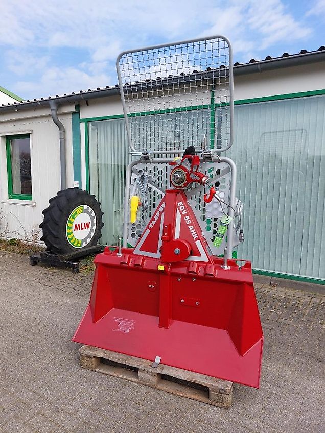 Tajfun EGV 55 AHK-SG Tajfun Forstseilwinde hydraulisch Seilausstoß Endschalter Seileinlaufbremse