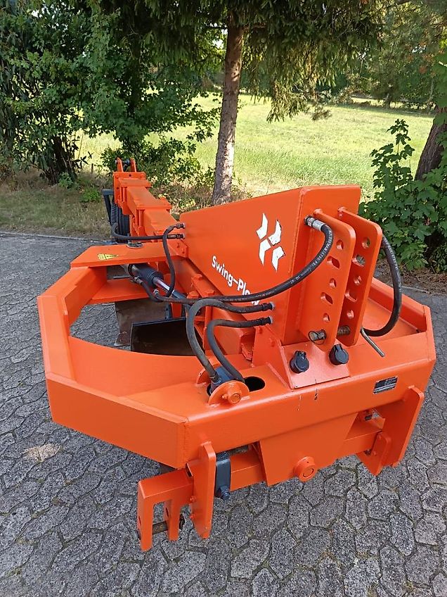 Howard Kein Lemken Schwenkpflug 4 scharig Howard SPS4 mit 180 cm Arbeitsbreite für Schlepper ab 80PS hydraulische Schnittbreitenverstellung rationeles Pflügen mit Hoher Flächenleistung ideal für Biobetriebe zur Beikrautbekämpfung mit 5 cm Schältiefe