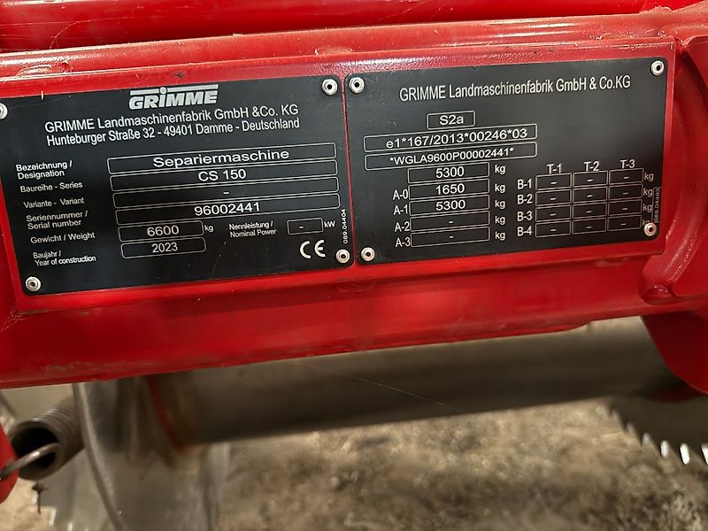 Grimme CS-170 RotaPower XL