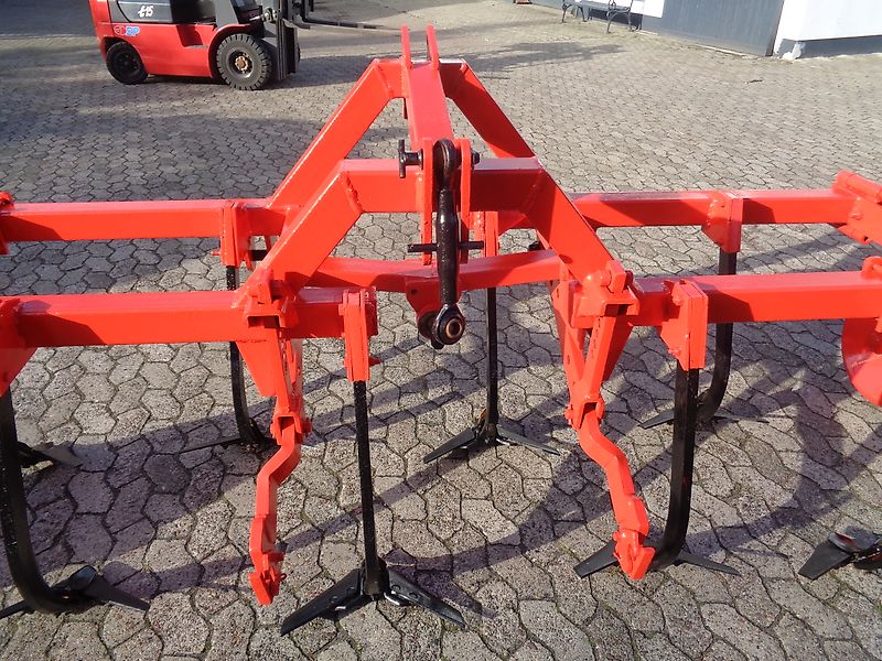 Rau Frontgrubber 3m Vorbaugrubber Anbaugrubber mit Zapfwellendurchtrieb&Hitch für Anbaugeräte 500mm Stützräder Klappbar zur Exakten Tiefenführung
