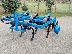 Köckerling Köckerling SGB 9/200 2m Blattfederzinkengrubber mit 500mm Scheibeneggennachläufer 400mm Höhenverstllbare Stützräder zurExakten Arbeitshorizonteinstellung ideal für Pflege von Sonderkulturen im Obstanbau zur Unterdrückung des Bewuchses