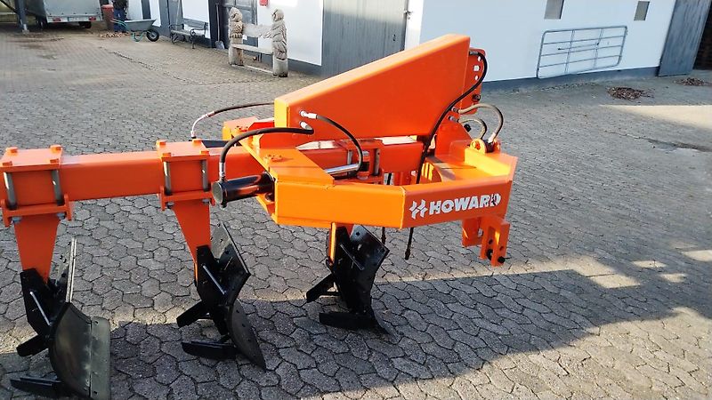 Howard Howard SP5 Schwenkpflug mit 221 cm max. Arbeitsbreite Gummistützrad Höhenverstellung über Spindel Schnittbreitenverstellung hydraulisch für Schlepper um 150 PS sehr gut für hohe Flächenleistung ideal auch zum Schälen ab 5 cm zur Beikrautbekämpfung