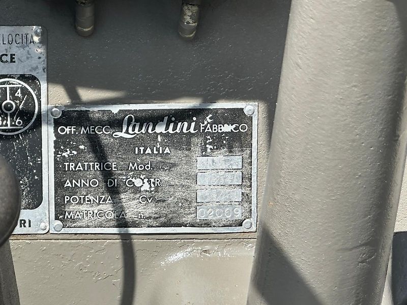 Landini Traktor L 35/40 Baujahr 1952 Glühkopf