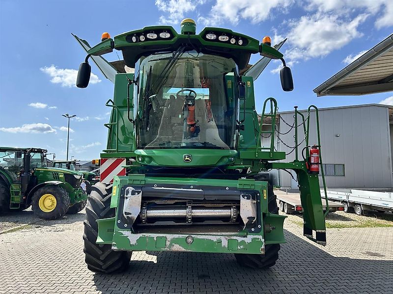 John Deere S680 HM mit Geringhoff 630 VarioStar