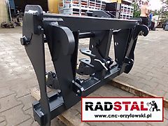 RADSTAL Adapter Euroaufnahme - Dreipunkt (TUZ)