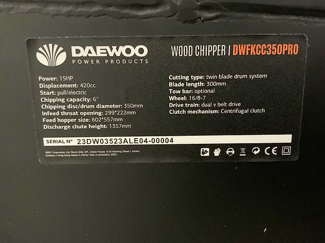 Daewoo DWFKCC350PRO