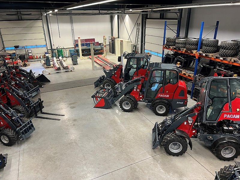 Pacam kniklader minishovel Hoflader LF