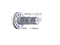 Renault Zapfwelle RENAULT MASSEY FERGUSON L120 1.3/8" Z21 37990903M1