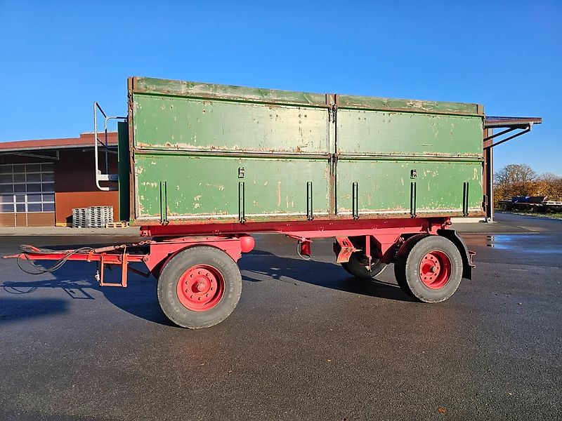 Wellmeyer 18to Dreiseitenkipper mit Plane und Durchtrieb