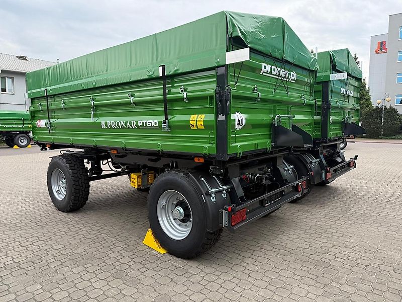 PRONAR Przyczepa dwuosiowa PT610 PRONAR , szerokość paletowa