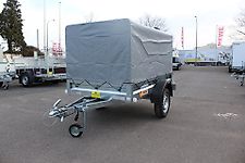 Neptun Pratik 750kg Kastenanhänger mit Plane Tieflader Anhänger