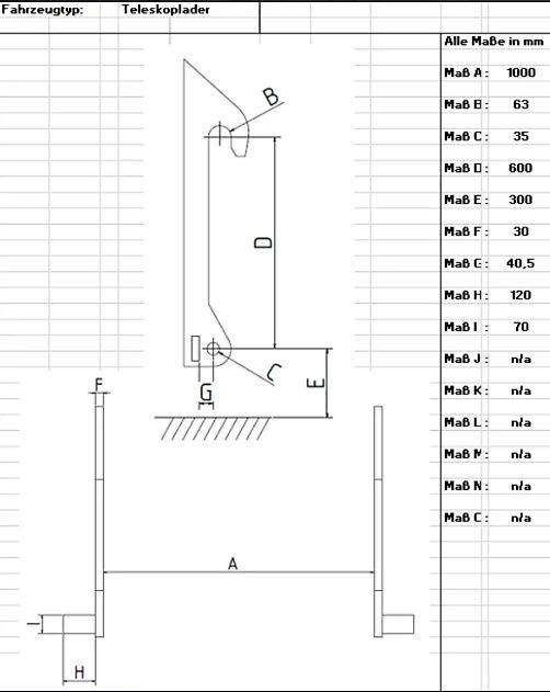 Saphir Schwergutschaufel SGR 24.1 VLS JCB Q.Fit