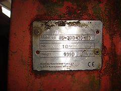 Kverneland EG 85-300-30-HD mit Packomat