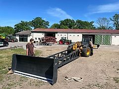 DMT Getreideschieber mit Verlängerung 6 m !