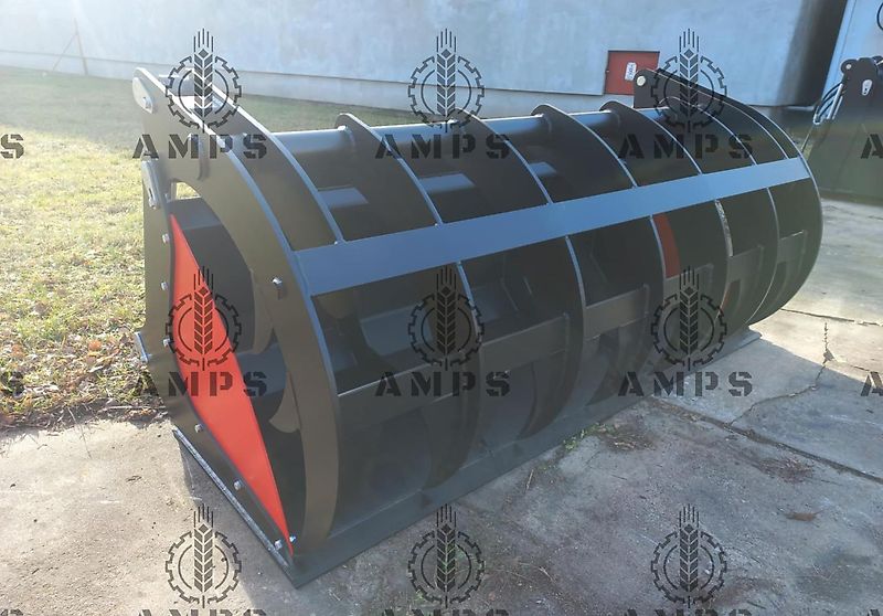 AMPS Łyżko-Krokodyl Ząb Palony/ GREIFSCHAUFEL/ PELIKANSCHAUFEL/ Schaffer, Volvo, Manitou