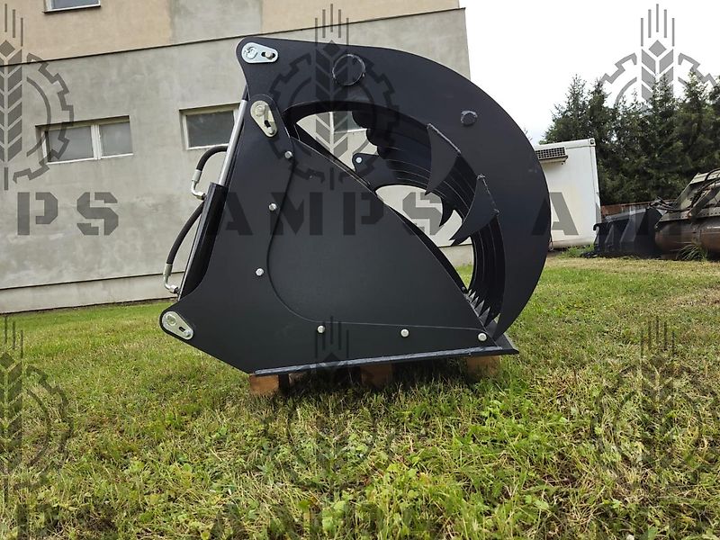 AMPS Łyżko-Krokodyl Ząb Palony/ GREIFSCHAUFEL/ PELIKANSCHAUFEL/ Schaffer, Volvo, Manitou