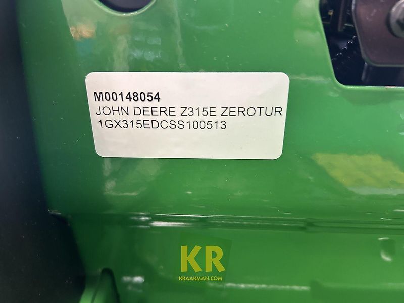 John Deere Z315E Zeroturn maaier #696240
