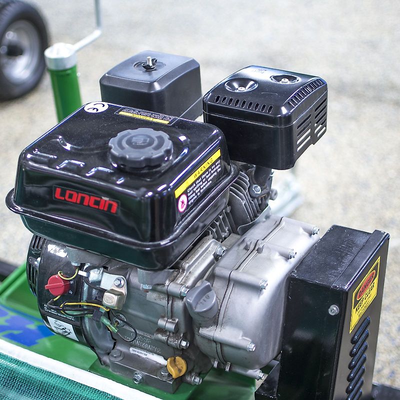 Rasenkehrmaschine Laubkehrmaschine Sammler ATV Rasentraktor Motor Quad