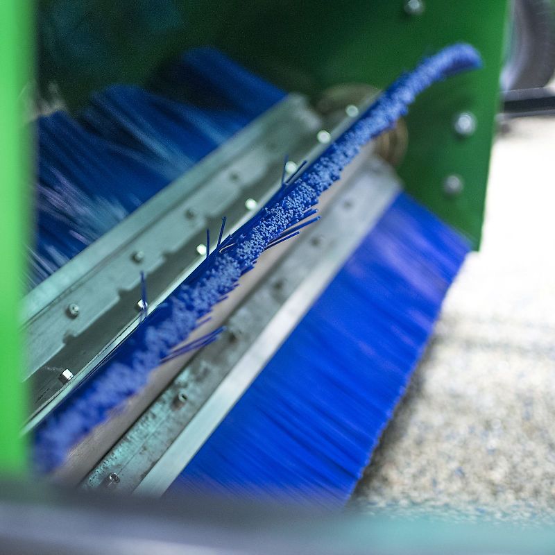 Rasenkehrmaschine Laubkehrmaschine Sammler ATV Rasentraktor Motor Quad