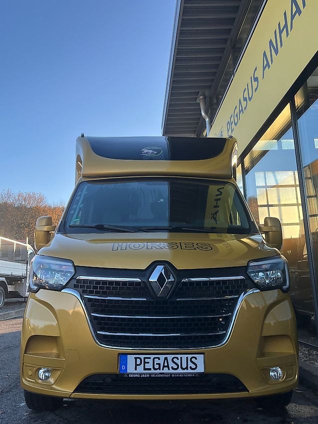 Renault Master JL 2 Pferdetransporter Vollalu 3,5t 1.Hnd