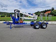 Scandic ST-12D 16t 9m Kran 750kg Hubkraft Druckluft Funkfernsteuerung