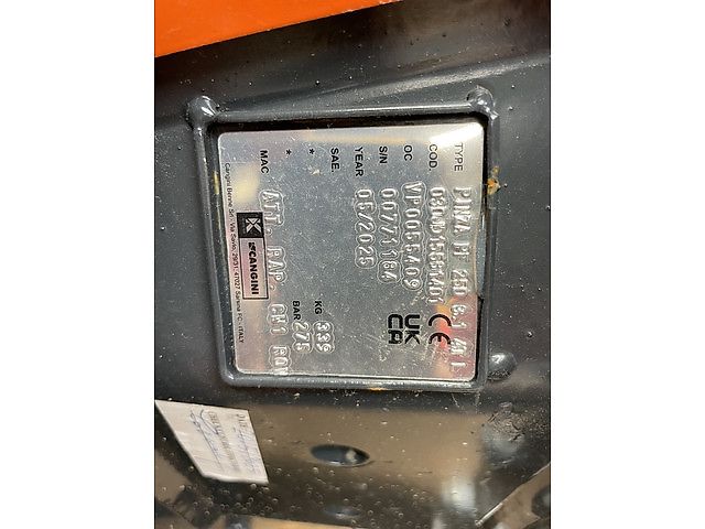 Cangini PF 250 sloop / sorteergrijper NIEUW 4 - 7 T