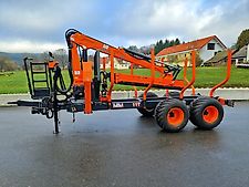 MTM 11T 11to 9,20m Kran Druckluft Doppelrohrrahmen