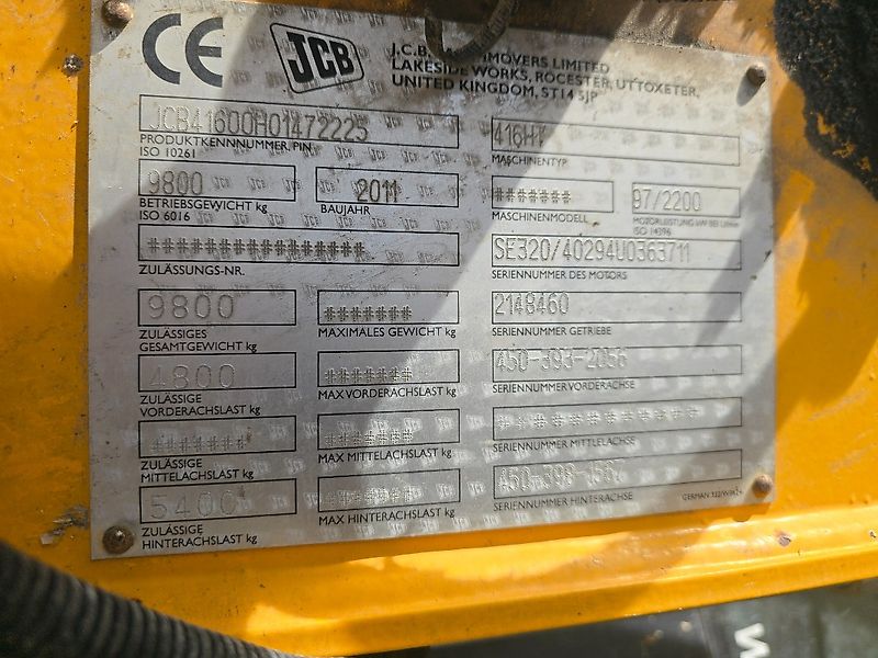 JCB 416 HT