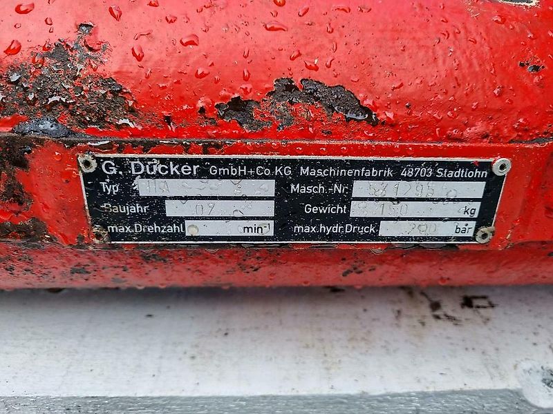 Dücker AH Achssperre Unimog U 300 400 500 Torssionsrahmen Mercedes-Benz Mulag Gilbers Mähausleger Böschungsmulcher Ausleger