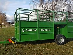 Dinapolis TRV Tiertransportwagen Druckluft Hydraulisch absenkbar