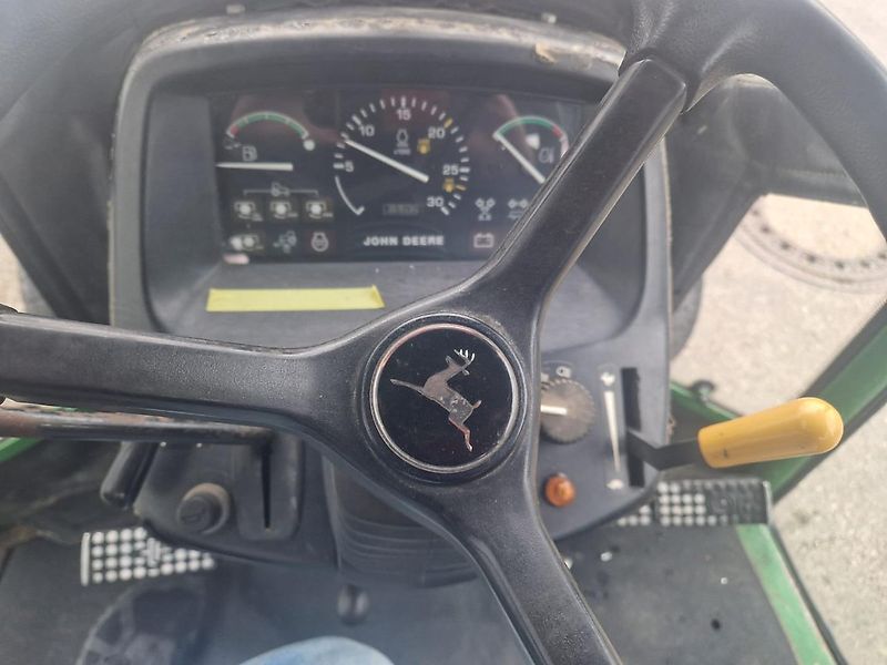 John Deere 4400 Kommunaltraktor Kabine Allrad