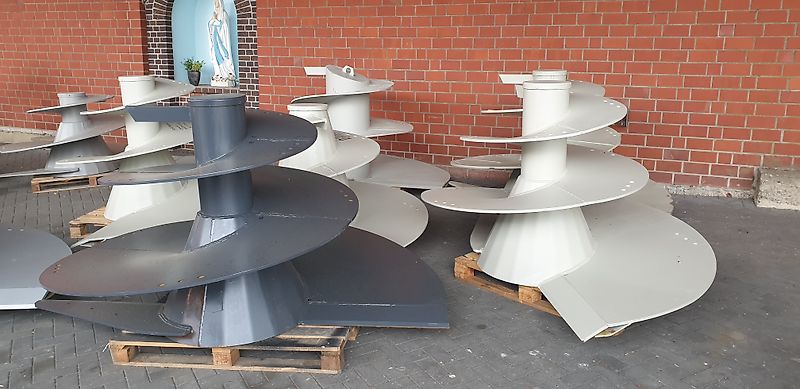 Mischschnecken oder Schneckenwindungen für Mischwagen von Sgariboldi