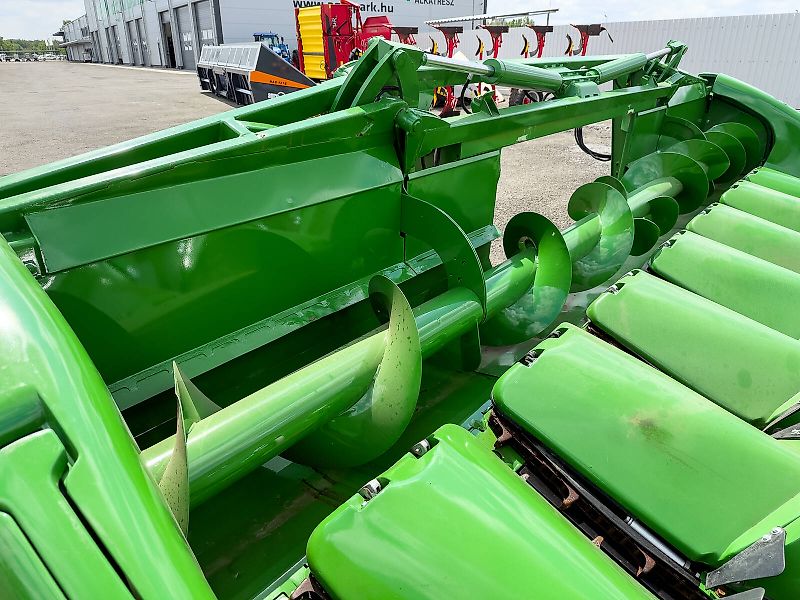 John Deere Kemper 608C 8 row corn header with folding frame for John Deere combines, chopper, stubble stomper, 75 cm row spacing, StalkMaster