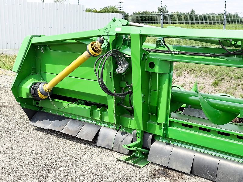 John Deere Kemper 608C 8 row corn header with folding frame for John Deere combines, chopper, stubble stomper, 75 cm row spacing, StalkMaster