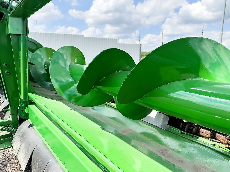 John Deere Kemper 608C 8 row corn header with folding frame for John Deere combines, chopper, stubble stomper, 75 cm row spacing, StalkMaster