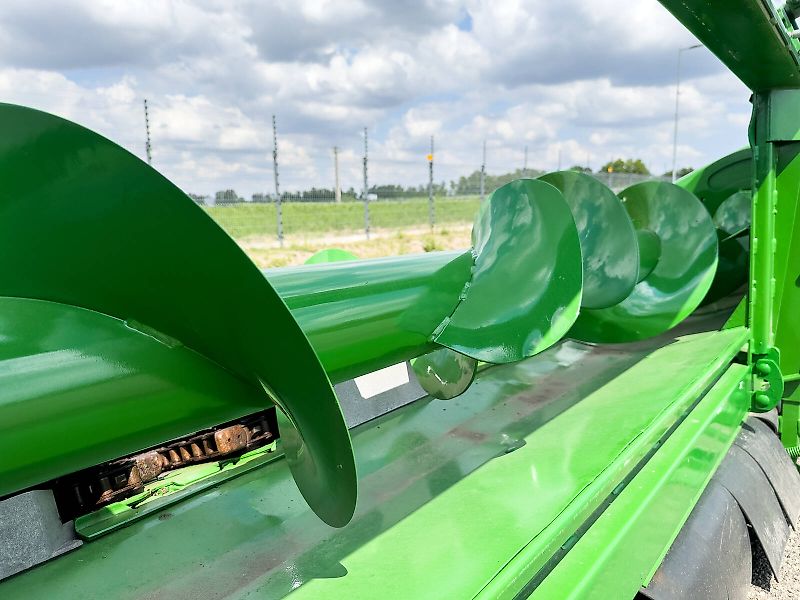 John Deere Kemper 608C 8 row corn header with folding frame for John Deere combines, chopper, stubble stomper, 75 cm row spacing, StalkMaster
