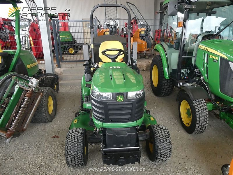 John Deere X950R Hochentleerung