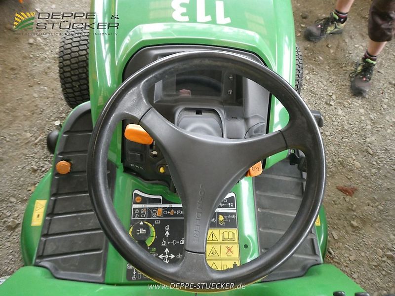 John Deere X950R Hochentleerung