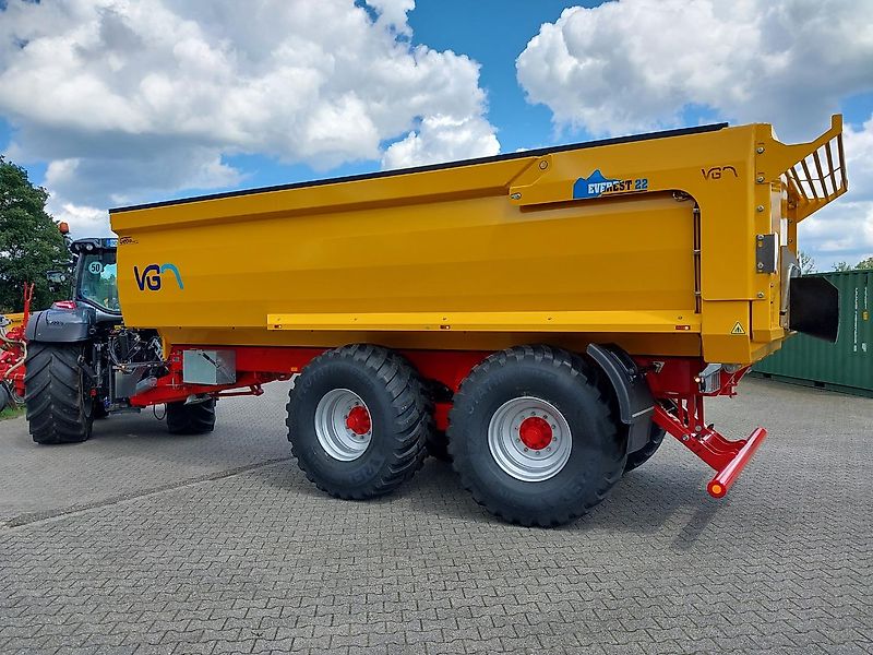 VGM Everest 22, Agrar-Muldenkipper, Kartoffel-Kipper, 7,20m Behälter