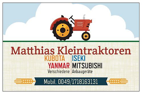 Mitsubishi Neuer Kleintraktor Fieldtrac 918 kein Kubota Iseki Yanmar